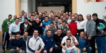 Los cargadores de Cristo Rey y Estrella comienzan su preparación para el Domingo de Ramos