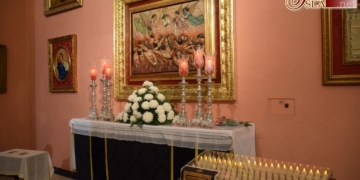 La Iglesia Mayor acoge desde hoy el Triduo de Medinaceli a las Ánimas Benditas