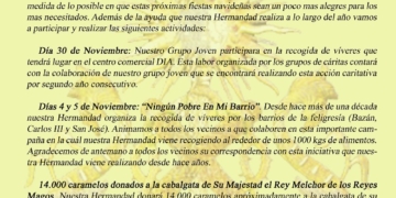 Gran Poder amplía su labor caritativa en Navidad