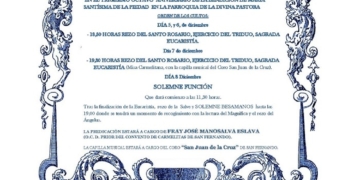 Misericordia anuncia los cultos a la Virgen de la Piedad