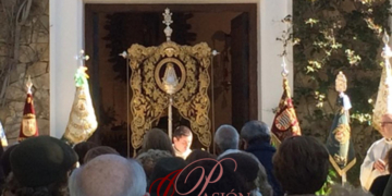 Las filiales rocieras realizaron una convivencia previa al Vía-Crucis penitencial del 22M