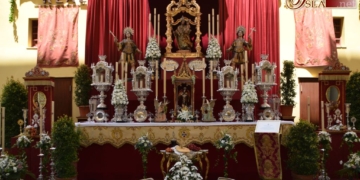 Medinaceli, Soledad y Servitas premios del concurso de altares del Corpus de 2018