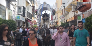 Desde la Bazán hasta el Carmen: La Hermandad del Rocío se despide de La Isla