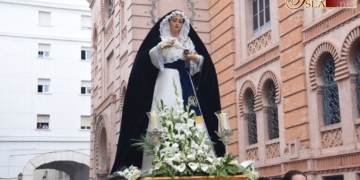 La gaditana Virgen de los Desamparados fue trasladada a la Catedral por su L aniversario