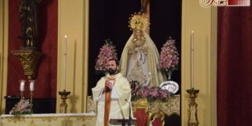 Hoy ha dado comienzo el Triduo a la Virgen de la Trinidad en la Iglesia Mayor