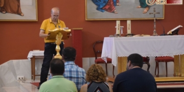 La Agrupación Parroquial de los Ángeles celebró una misa en honor a San Francisco de Asís