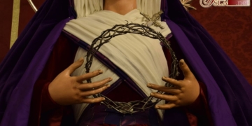 Desde la festividad de la Candelaria María Santísima se viste de hebrea en La Isla