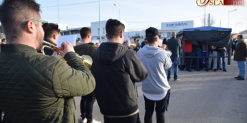 La cuadrilla del Nazareno y Lágrimas de Dolores se probaron de cara a una nueva Madrugá
