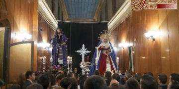 Cristo Rey y la Virgen de la Estrella se encuentran desde anoche en la capilla de La Salle