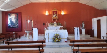La Parroquia de la Oliva ofrece un nuevo aspecto ante la visita de Jesús Nazareno