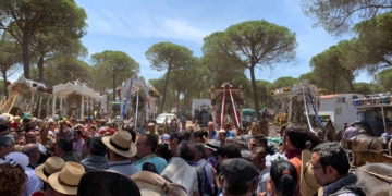 De Carboneras a Palacio de Doñana: crónica del tercer día de camino de los rocieros isleños