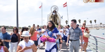 La Patrona y la Virgen del Carmen de Gallineras saldrán a la misma hora el 16 de julio
