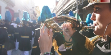 La banda de cornetas ‘El Amarrado’ de Ávila volverá a acompañar al misterio de Misericordia