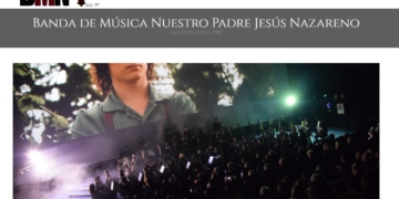 La Banda de Música de la Hermandad del Nazareno estrena página web