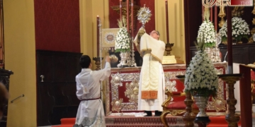 Medinaceli celebra durante estos días el Triduo en Honor a Jesús Sacramentado