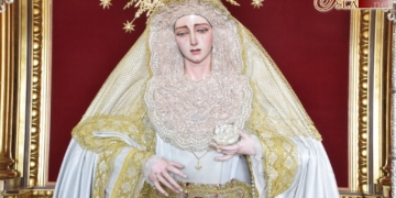 La Virgen de la Paz saldrá el sábado en rosario de antorchas por su feligresía