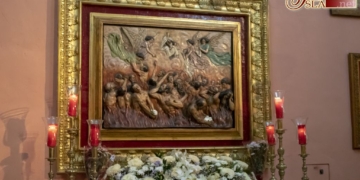La Archicofradía de Medinaceli celebró el Triduo a las Ánimas Benditas en la Iglesia Mayor