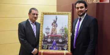 Fernández Mora presentó una imagen del Nazareno que anuncia la Semana Santa para ‘La Venera’