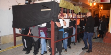 Las cuadrillas de Vera-Cruz y Redención de la JCC ensayaron ayer de forma conjunta