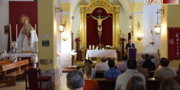 Los hermanos del Perdón dieron ayer inicio al Triduo previo a la Función del Domingo de Ramos
