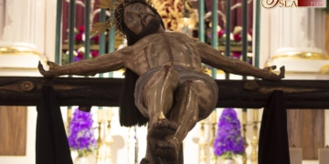 Domingo de Pasión de 2017 en San Fernando (XII): Cristo de la Vera-Cruz