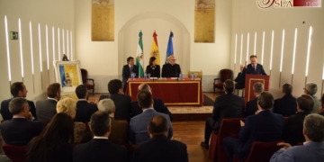 El Corpus ya se anuncia con una excelente pintura de José Antonio Rodríguez Molina