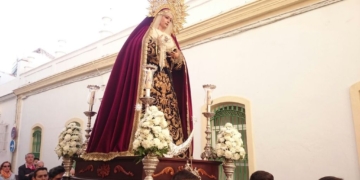 Con la Virgen de la Trinidad se inició esta mañana el tiempo de los rosarios de la aurora