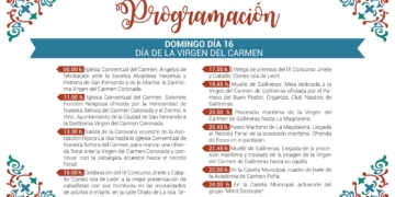 El Ayuntamiento obvia la procesión de la Patrona en la programación diaria de la Feria