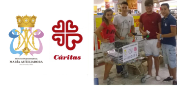 Éxito en la I edición de la recogida de material escolar para Cáritas de San Marcos