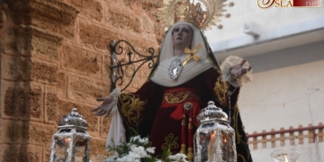 La Virgen del Mayor Dolor de Vera-Cruz recorrió su feligresía en rosario de la aurora