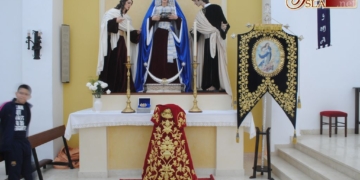 Saya, Simpecado, broche y media luna estrenos en Humildad y Paciencia