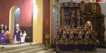 El Arzobispo de Sevilla presidió el tercer día del Quinario a Jesús Nazareno