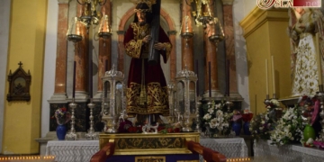 Nazareno modifica horario e itinerario en su llegada mañana a la Iglesia de la Pastora