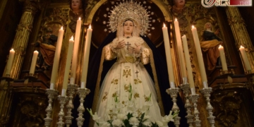 Soledad también celebró la festividad del 8 de septiembre junto a su Titular mariana
