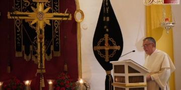 Una profunda visión sobre la cruz para un pregón de calado de Pascual Saturio en la Vera-Cruz