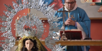 Función, Besamano y estrenos para la Virgen de los Ángeles por la Inmaculada