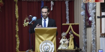 Samuel Sánchez tuvo a su cargo el Pregón de la Navidad del Círculo de Artes y Oficios