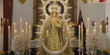 Nuestra Señora de las Mercedes en Besamano durante toda la jornada de hoy