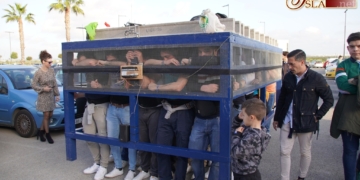 Las cuadrillas de la Hermandad de Columna ya ensayan para una nueva Semana Santa