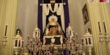 El Triduo de Cuaresma de Caridad comienza con una nueva ubicación del altar efímero