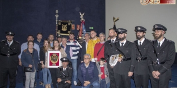La banda de Jesús Despojado estrenó uniforme en un concierto ayer en los Cines Plaza