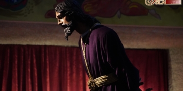 El Vía-Crucis presidido por Jesús del Prendimiento por segundo año en el interior del templo