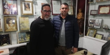 Ecce-Mater de Cádiz será la agrupación que acompañe al paso de misterio de Tres Caídas