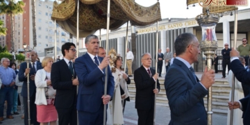 Los cultos sacramentales de Afligidos finalizaron con el Corpus parroquial del Cristo