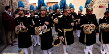 La banda de cornetas ‘El Amarrado’ de Ávila acompañará al misterio de Misericordia