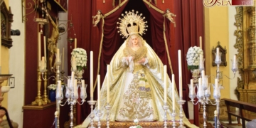 Los cultos de septiembre comienzan con el Triduo a la Virgen de las Lágrimas