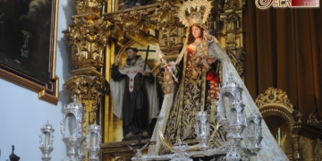 En el Carmen da comienzo el Triduo por el LXIII aniversario de la Coronación de la Patrona