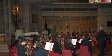El concierto de la Orquesta Joven de Córdoba sirvió de reapertura del Santo Cristo