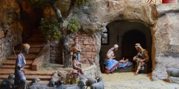 El Belén de la Parroquia del Santo Cristo en defensa de los cristianos perseguidos