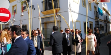 Cristo Rey añadirá tras los hebreos una sección de hermanos veteranos portando palmas